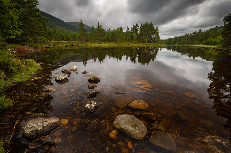 Loch Gamhna, Rothiemurchus Forest, Cairngorms National Park, Scotland
