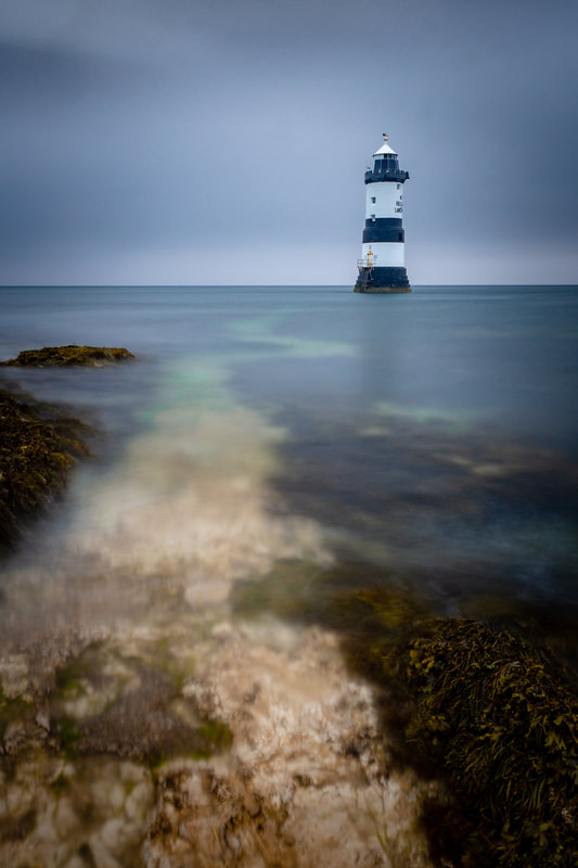 Trwyn Du Lighthouse (Penmon Lighthouse), Anglesey, North Wales, United Kingdom